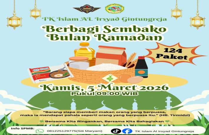 Berbagi Paket Sembako Wujud Kepedulian di Bulan Suci Ramadhan 