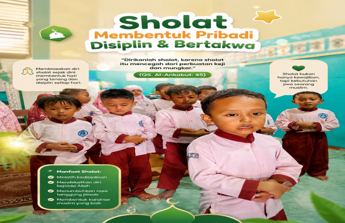 Belajar Sholat Menanamkan Kedisiplinan dan Ketaatan Sejak Dini