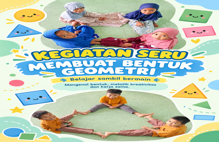 Belajar Sambil Bermain Bentuk Geometri 