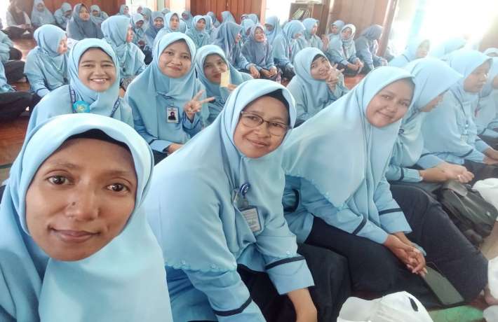 Halal bihalal TK Islam Al Irsyad Gintungreja 