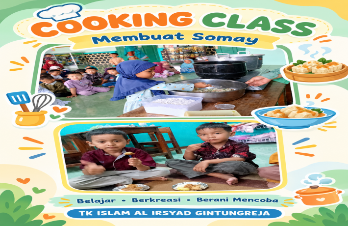Serunya Cooking Class Membuat Somay di TK Islam Al Irsyad Gintungreja 