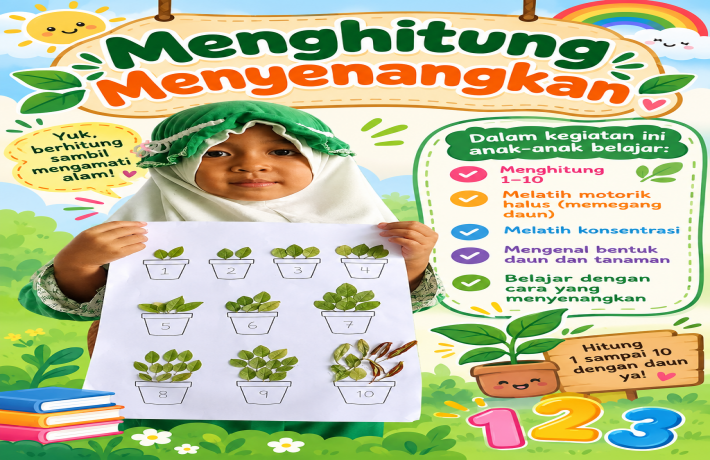 Menghitung Menyenangkan dengan Daun