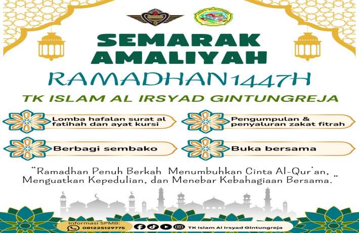 Kegiatan Buka Bersama Wali Murid TK Islam Al Irsyad Gintungreja 